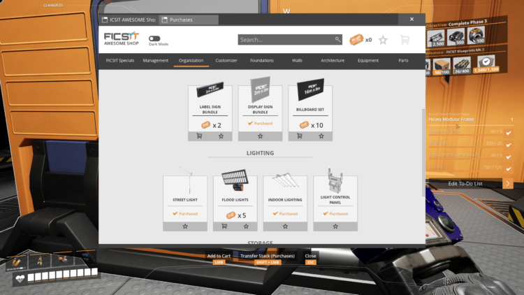 Jak korzystać z Awesome Sink i Awesome Shop w Satisfactory