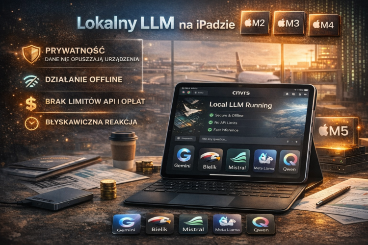 Jak uruchomić lokalny model LLM na iPadzie (M2, M3, M4, M5) – kompletny poradnik 2026