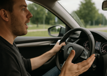 Rozmowa może niepostrzeżenie osłabiać widzenie podczas jazdy