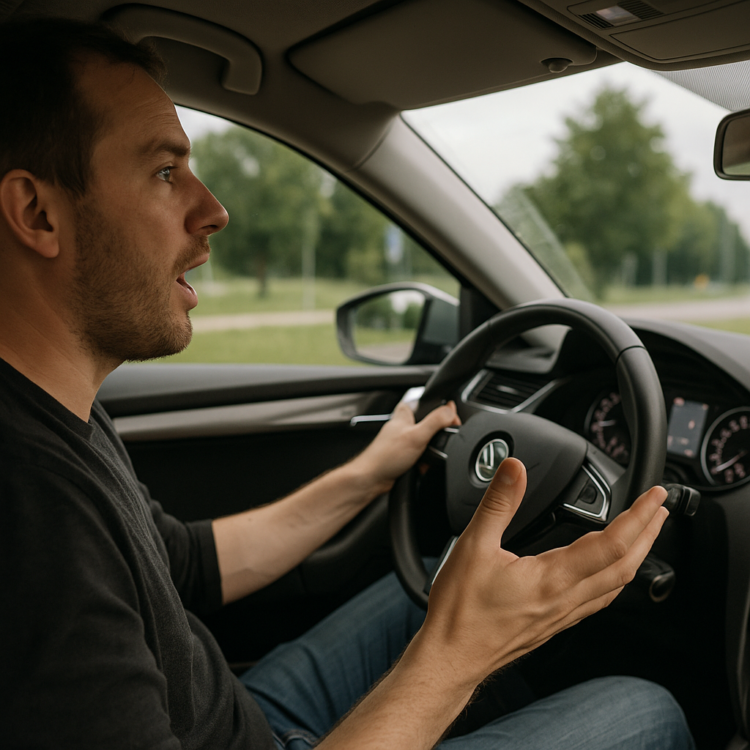 Rozmowa może niepostrzeżenie osłabiać widzenie podczas jazdy