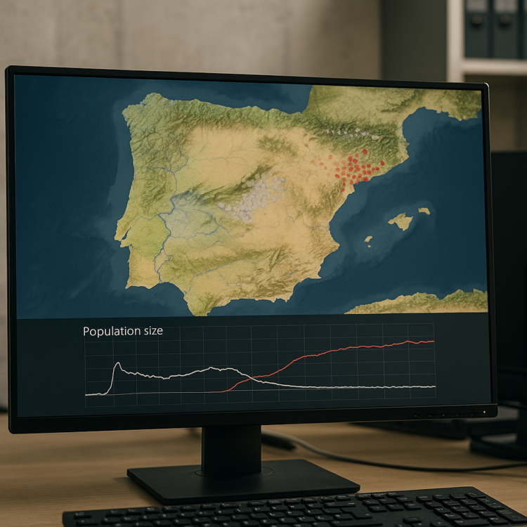 Symulacje pokazują możliwe spotkania neandertalczyków z ludźmi