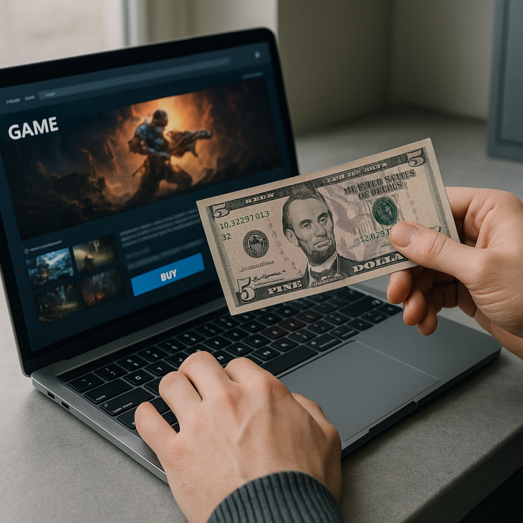 8 dolarów w praktyce równa się 5 dolarom przy zakupie gier, twierdzi deweloper