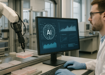 AI rewolucjonizuje skalowanie robotycznych laboratoriów do produkcji terapii komórkowych