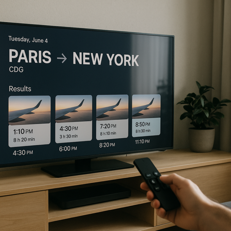Air France wprowadza nowe korzyści dla użytkowników Apple TV
