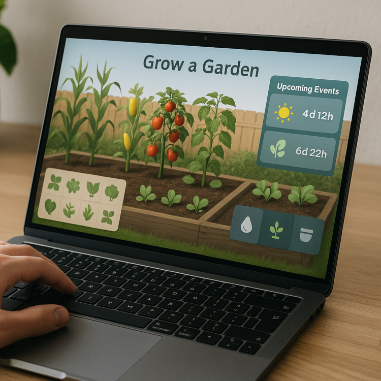 Aktualizacja Grow A Garden i nadchodzące wydarzenia