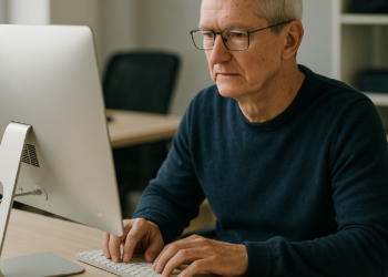 CEO Apple Tim Cook zarobił 74,3 mln USD w 2025