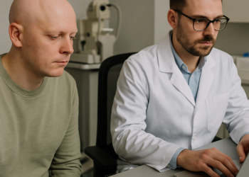 Czerwony tusz do tatuażu spowodował u mężczyzny całkowitą utratę włosów i brak pocenia