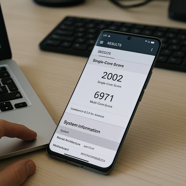 Honor Magic8 Pro Air w Geekbench potwierdza chipset