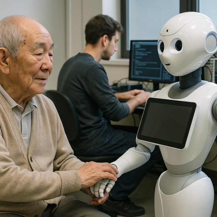 Japońska agencja opracowuje robota z technologią NVIDIA do opieki nad seniorami