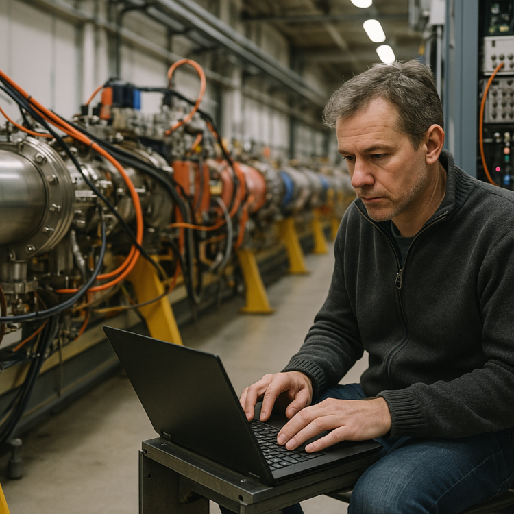 SI pomaga utrzymać w działaniu akcelerator rentgenowski w Berkeley