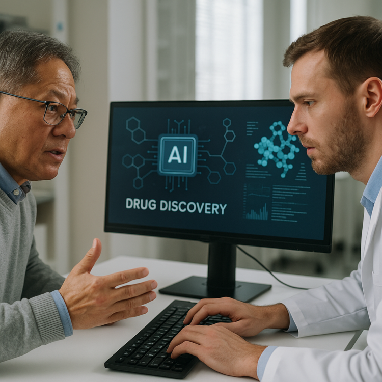 Szefowie NVIDIA i Lilly przedstawiają plan wykorzystania AI w odkrywaniu leków