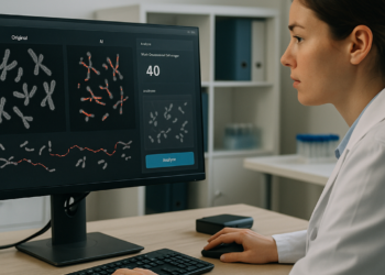 Sztuczna inteligencja automatyzuje zliczanie wymiany chromatyd siostrzanych i usprawnia diagnozę zespołu Blooma