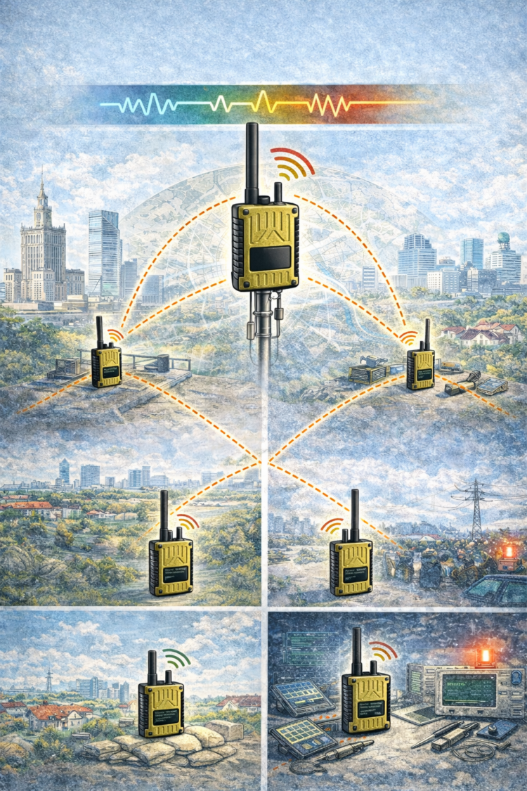 Lista kanałów Meshtastic w Warszawie