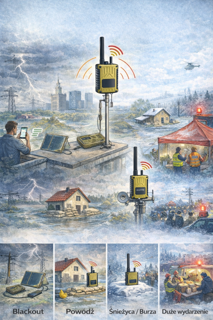 Jak korzystać z Meshtastic w sytuacjach kryzysowych