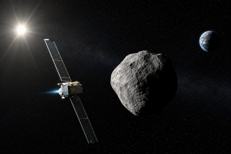 Grafika wyróżniająca: Chiny przetestują obronę planetarną uderzając w asteroidę