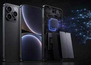 Flagowy smartfon z potrójnym aparatem, dużą baterią i funkcjami AI