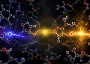 Wizualizacja kwantowego transferu energii wspomaganego przez proton