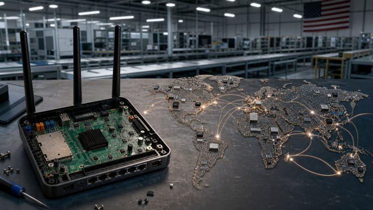 Router Wi-Fi i globalny łańcuch dostaw podzespołów