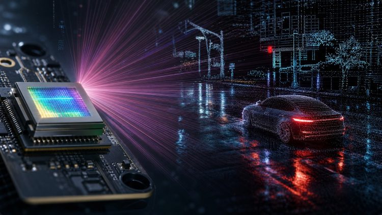 Fotoniczny czip lidar skanujący drogę przed autonomicznym autem