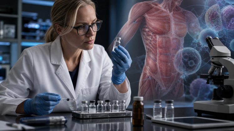 Badania laboratoryjne nad peptydami w zastrzykach