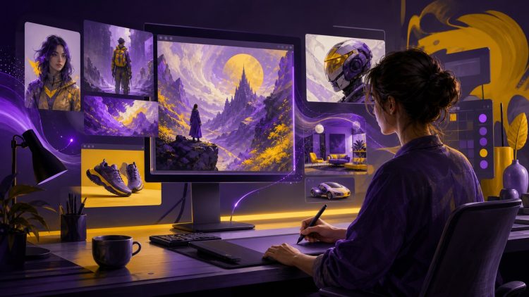 Szybkie generowanie obrazów przez model sztucznej inteligencji Nano Banana 2