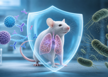 Odpowiedź immunologiczna chroni płuca myszy przed bakterią dżumy