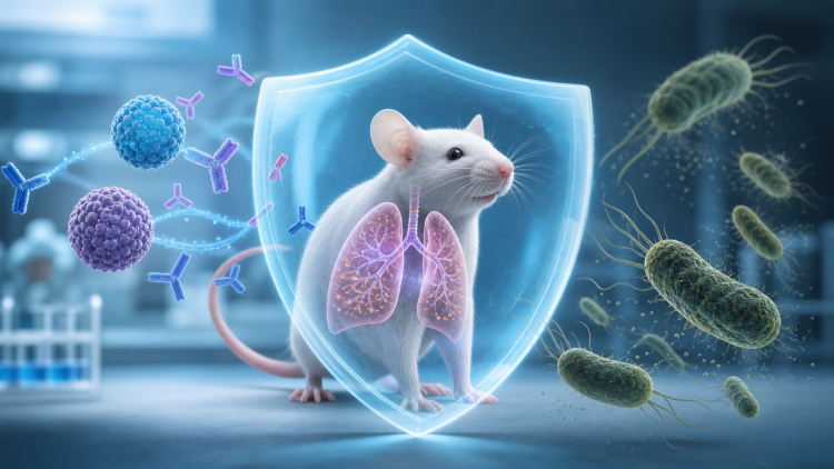 Odpowiedź immunologiczna chroni płuca myszy przed bakterią dżumy