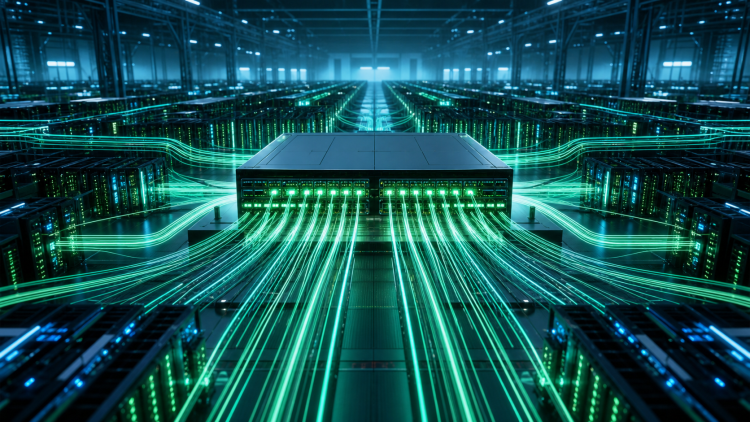 Ogromna fabryka AI łączy tysiące akceleratorów przez superszybką sieć Ethernet