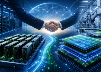 Centrum danych, układy pamięci i linia produkcji połączone w partnerstwie technologicznym