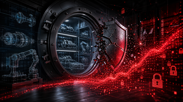 Cyfrowy atak ransomware przełamuje ochronę przemysłowych danych projektowych