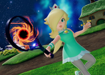 Darmowa aktualizacja Mario Tennis z motywem Super Mario Galaxy