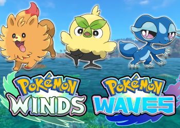 Plotki o trzystu nowych Pokemonach w grach Winds oraz Waves