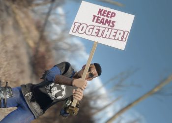 Pracownicy Microsoftu protestują przeciwko zwolnieniom w Bethesda a modderzy dodają akcenty strajkowe do Fallout 4