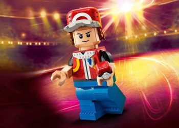 Szczegóły figurki LEGO Pokemon Red