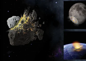 Rozbita asteroida mogła bombardować Ziemię 800 milionów lat temu